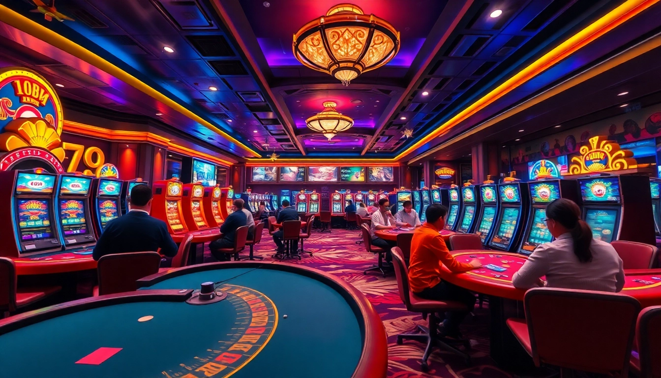 Engaging gameplay scene showcasing 789bet's vibrant online casino atmosphere.