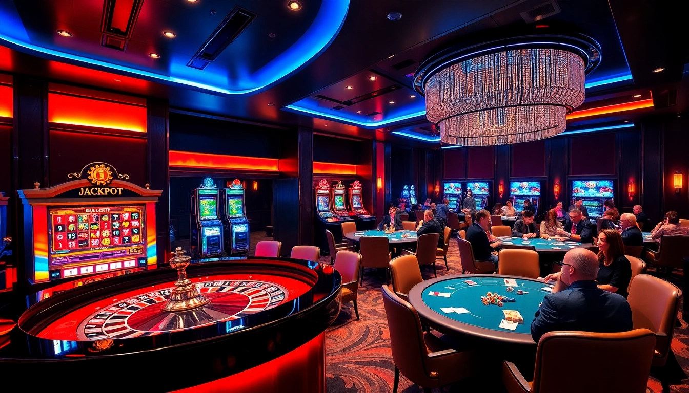 Experience high-stakes gaming action at gori77 with luxurious tables and exciting slot machines.