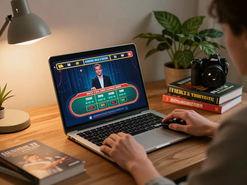 Engaging in online casino gaming with link chính thức SC88 for immersive experience.