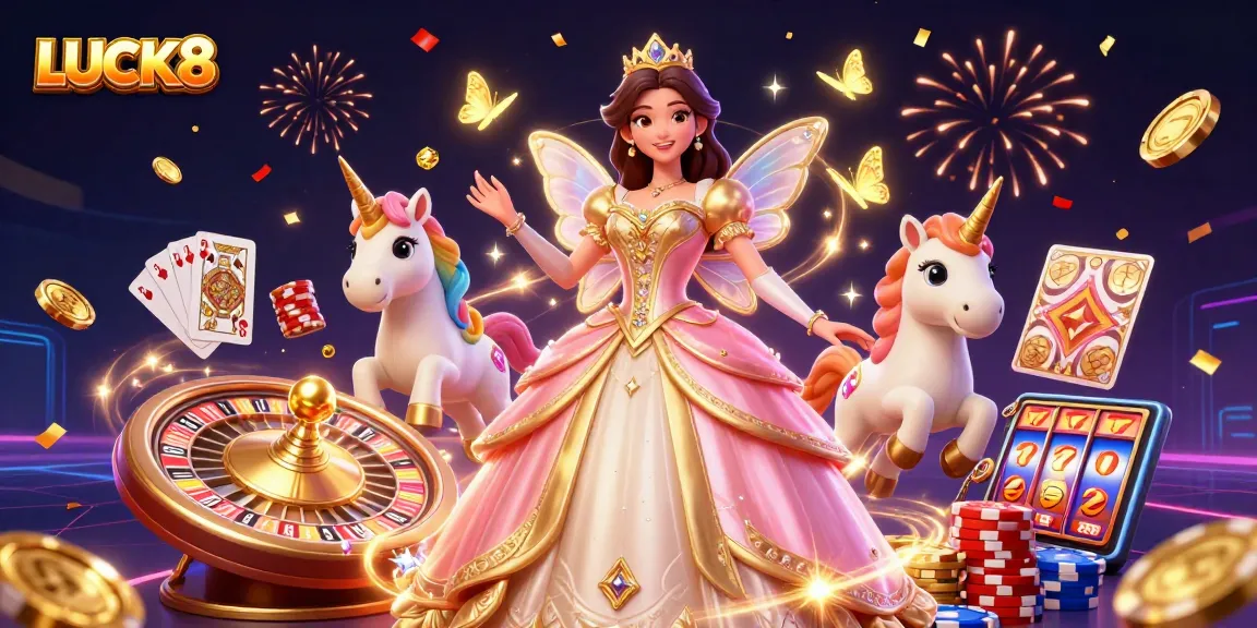 Engage with the thrilling LUCK8 casino experience as you spin, win, and enjoy vibrant gaming.