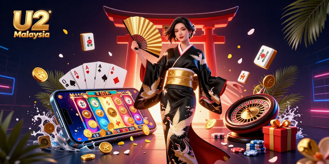 Engage with thrilling U2 Malaysia slot games featuring an elegant scene with vibrant colors.