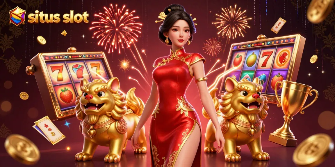 Experience winning excitement at situs slot with vibrant slot reels and captivating elements.
