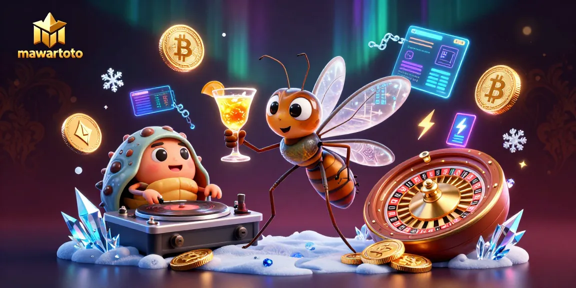 Enhance your gameplay with MAWARTOTO's vibrant online casino atmosphere featuring unique characters.