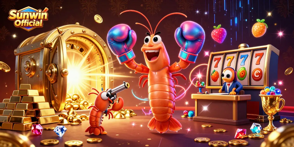 Engage in thrilling gameplay with Sunwin Official in a vibrant, dynamic casino setting.