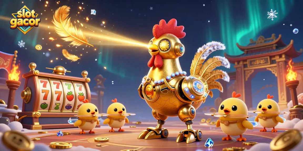 Engage with slot gacor, a vibrant 3D scene of dynamic characters and exciting gambling elements!