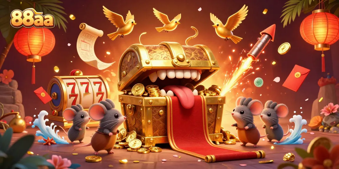 Play and win at 88aa's exciting slot games with vibrant visuals and thrilling treasures!